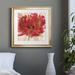 Red Barrel Studio® Red Infusion III by J Paul - Picture Frame Painting Print on Paper in Green/Red | 17.5 H x 17.5 W x 1.5 D in | Wayfair