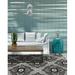 White 24 x 0.25 in Area Rug - Kaleen Peranakan Tile Floral Handmade Tufted Gray Indoor/Outdoor Area Rug Polyester | 24 W x 0.25 D in | Wayfair