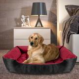 Tucker Murphy Pet™ Orthopedic Pet Calming Bed Soft Warm Cat Dog Nest House Small Large Washable Mat /Fleece in Brown | Wayfair