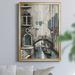 Winston Porter Venice I by J Paul - Picture Frame Painting Print on Canvas Canvas, Solid Wood in Blue/Gray | 24.5 H x 18.5 W x 1.5 D in | Wayfair