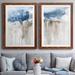 Mercury Row® Windy Cliff I - 2 Piece Painting Print Set Paper, Solid Wood in Blue/Gray/White | 44" H x 31" W x 1" D | Wayfair