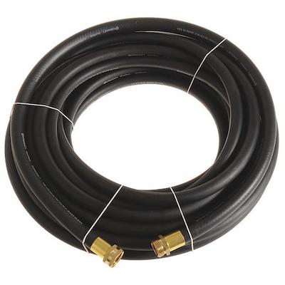 CONTINENTAL CWH058-75MF-G 5/8 in ID x 75 ft L Garden Hose, EPDM Tube, Black,