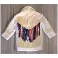 Levi's Jackets & Coats | Levi’s Made&Crafted Long Sherpa Trucker W/Fringes | Color: Cream/White | Size: M