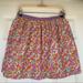 Victoria's Secret Skirts | Body By Victoria Lined Full Skirt - Size 8 | Color: Orange/Purple | Size: 8