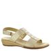 Easy Spirit Hazel - Womens 12 Gold Sandal Medium