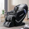 Inbox Zero 4D Zero Gravity Massage Chair - SL Track, Thai Stretch, Body Scan, Bluetooth | 43.3 H x 28.4 W x 59 D in | Wayfair