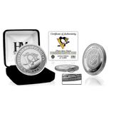 Highland Mint Pittsburgh Penguins Silver Coin