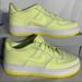 Nike Shoes | Nike Air Force 1 “Citron” Limited Edition Womans 8 | Color: White/Yellow | Size: 7