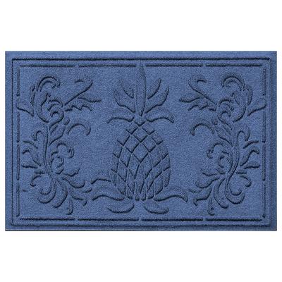 Water & Dirt Shield Pineapple Door Mat - Navy, 23" x 35" - Frontgate