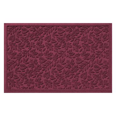 Water & Dirt Shield Fall Day Door Mat - Red, 35-1/2" x 59-1/4" - Frontgate