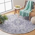 Green 96 x 0.43 in Indoor Area Rug - Charlton Home® Brettney Oriental Handmade Tufted Navy/Gray Area Rug Polyester/Cotton | 96 W x 0.43 D in | Wayfair