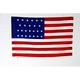 AZ FLAG Flagge USA 1836-1837 25 Sterne 90x60cm - VEREINIGTEN Staaten ALT Fahne 60 x 90 cm Scheide für Mast - flaggen Top Qualität