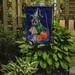 The Holiday Aisle® Iarrobino Jack Russell Terrier Halloween 2-Sided Polyester 1 x 0.11 ft. Garden Flag in Blue | 15 H x 11.5 W in | Wayfair