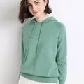 MRstuff-Sweat à capuche en laine pour femme pull à manches longues adt-fit PVD 2024