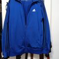 Adidas Jackets & Coats | Men's Adidas Athletic Jacket | Color: Blue/White | Size: S