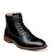 Florsheim Lodge Cap Toe Lace Up Boot - Mens 13 Black Boot Medium