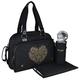 Baby on Board Simply Prémium Love Tatoo Changing Bag Large Capacity Black 216611_017