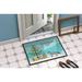 The Holiday Aisle® Jacklynne Suphalak Cat Merry Christmas Indoor Or Outdoor Mat 24X36 CK4803JMAT_Wildlife Synthetics | 24 W x 36 D in | Wayfair