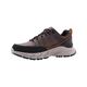 Skechers Men's Arch FIT Baxter YOREN Sneaker, Dark Brown Leather W/Synthetic, 9 UK