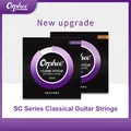 Orphee-Cordes JEStrings Classiques Série SC Nylon Transparent Cuivre Plaqué Argent Tension