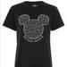 Disney Tops | Disney Mickey Mouse Tee | Color: Black/White | Size: M