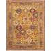 "Tabriz Collection Hand-Knotted Lamb's Wool Area Rug- 9' 10"" X 9' 10"" - Pasargad Home PSK-2 10X10"