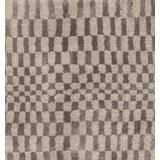 "Modern Collection Hand-Loomed Silk & Wool Area Rug- 1' 2"" X 1' 2"" - Pasargad Home 042814"