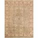 "Tabriz Collection Hand-Knotted Lamb's Wool Area Rug- 8' 10"" X 11' 11"" - Pasargad Home P-501 S.GREEN 9X12"