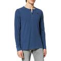 G-STAR RAW Men's Blast Granddad Straight T-Shirt, Blue (Imperial Blue 9450-1305), XS