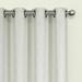 Rosdorf Park Anthonyville Geometric Room Darkening Grommet Curtain Panels Polyester in White | 84 H in | Wayfair 42CA209193EB4192AC82DE844425D564