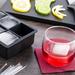 Prep & Savour Bar Lux Silicone Ice Mold - 2" Cube, 6 Compartments - 1 Count Box Plastic/Acrylic in Black | 6.5 H x 4.5 W x 2 D in | Wayfair