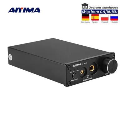 AIYIMA-Radiateur Audio A5 Pro TPA6120 Mini Décodeur USB HIFI Amplificateur Casque Audio 24 bits