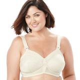 Plus Size Women's Exquisite Form® Fully® Original Support Wireless Bra #5100532 by Exquisite Form in Beige (Size 46 D)
