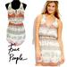 Free People Dresses | Free People Falling For Georgette Floral Dress Med | Color: White | Size: M