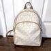 Michael Kors Bags | Large Micheal Kors Backpacks | Color: Brown/White | Size: Large Bags