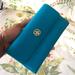 Tory Burch Bags | Gorgeous Wallet By Tory Burch | Color: Blue | Size: Os
