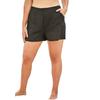 Plus Size Women's Cargo Swim Short by Swimsuits For All in Black (Size 26)