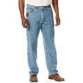 Men's Big & Tall Denim or Ripstop Carpenter Jeans by Wrangler® in Vintage Indigo (Size 50 32)