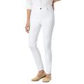 Plus Size Women's Comfort Curve Straight-Leg Jean by Woman Within in White (Size 18 WP)