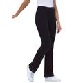 Plus Size Women's Stretch Cotton Bootcut Pant by Woman Within in Black (Size L)