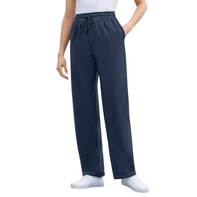 Plus Size Women's Better Fleece Sweatpant by Woman Within in Navy (Size 6X)