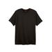 Men's Big & Tall X-Temp® Cotton Crewneck Tee 3-pack by Hanes in Black (Size 9XL)