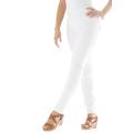 Plus Size Women's Stretch Denim Straight-Leg Jegging by Jessica London in White (Size 12 T) Jeans Legging