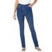 Plus Size Women's Stretch Slim Jean by Woman Within in Medium Stonewash (Size 18 T)