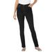 Plus Size Women's Stretch Slim Jean by Woman Within in Black Denim (Size 32 T)