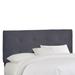 Roscoe Tufted Headboard by Skyline Furniture in Twill Navy (Size FULL)