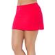 Plus Size Women's Side Slit Swim Skirt by Swimsuits For All in Hot Lava (Size 18)