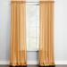 BH Studio Sheer Voile Rod-Pocket Panel Pair by BH Studio in Gold (Size 120"W 84" L) Window Curtains