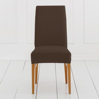 BH Studio Brighton Stretch Dining Room Chair Slipcover by BH Studio in Chocolate