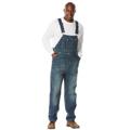 Men's Big & Tall Boulder Creek™ Denim Overalls by Boulder Creek in Blue Wash (Size 56 38)